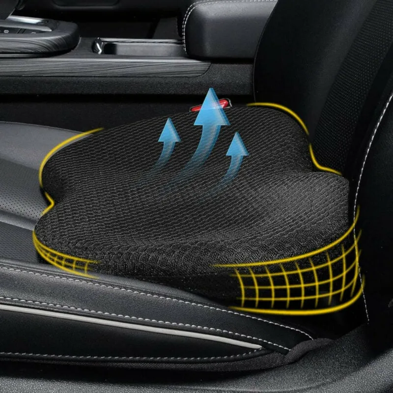 Bilpude med Ergonomisk Memoryskum for Bedre Komfort