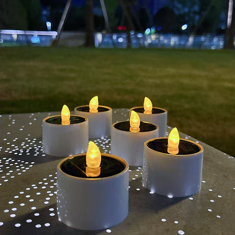 Solcelledrevet LED-lys til udendørs hygge