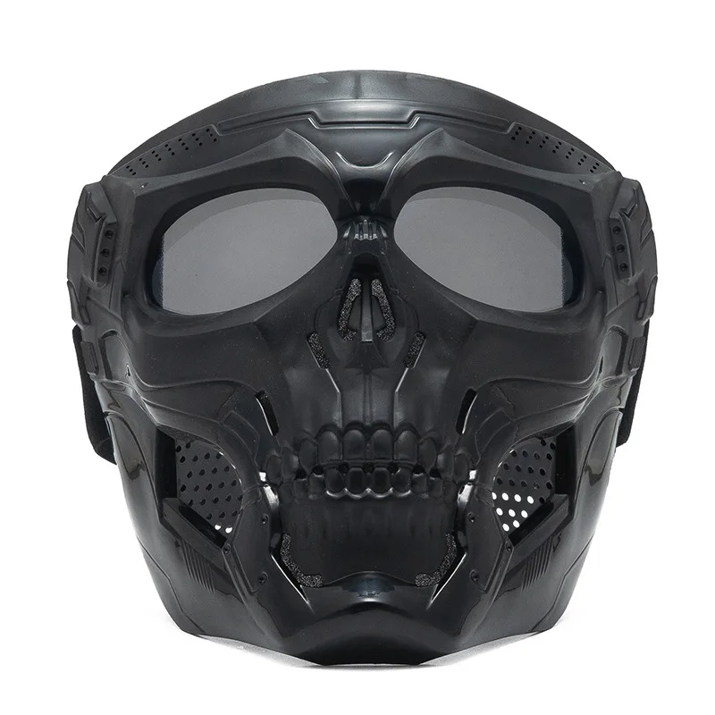 Skull Horror Off-Road Motorcykel Maske
