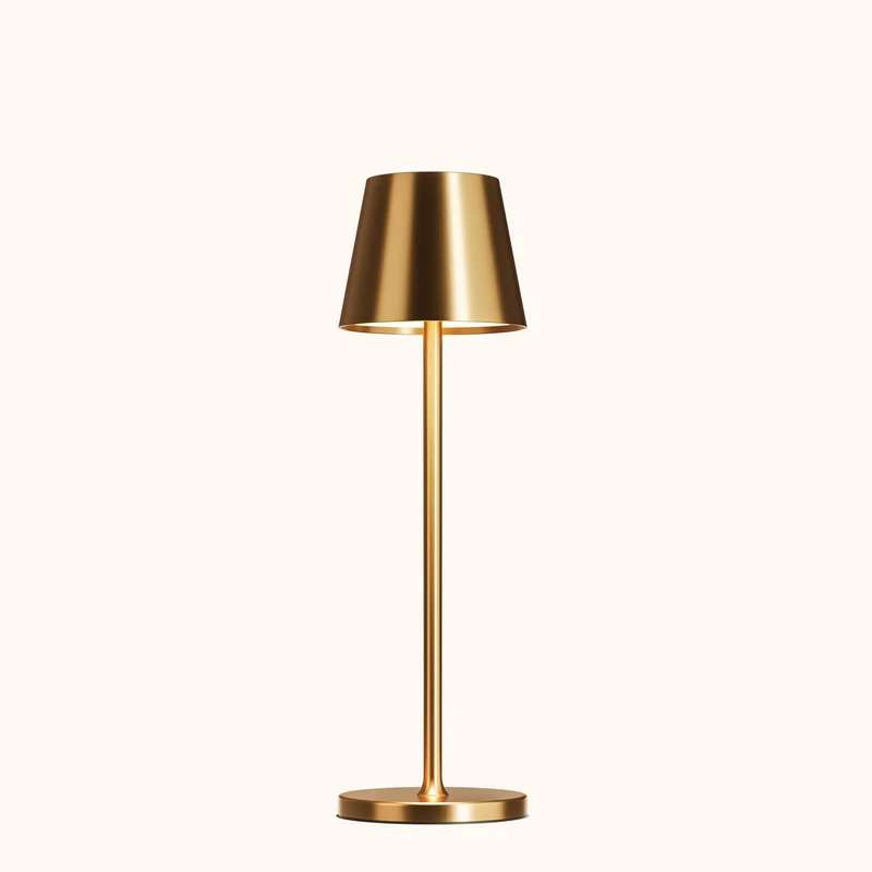 Trådløs Bordlampe med Justerbar LED Lysstyrke