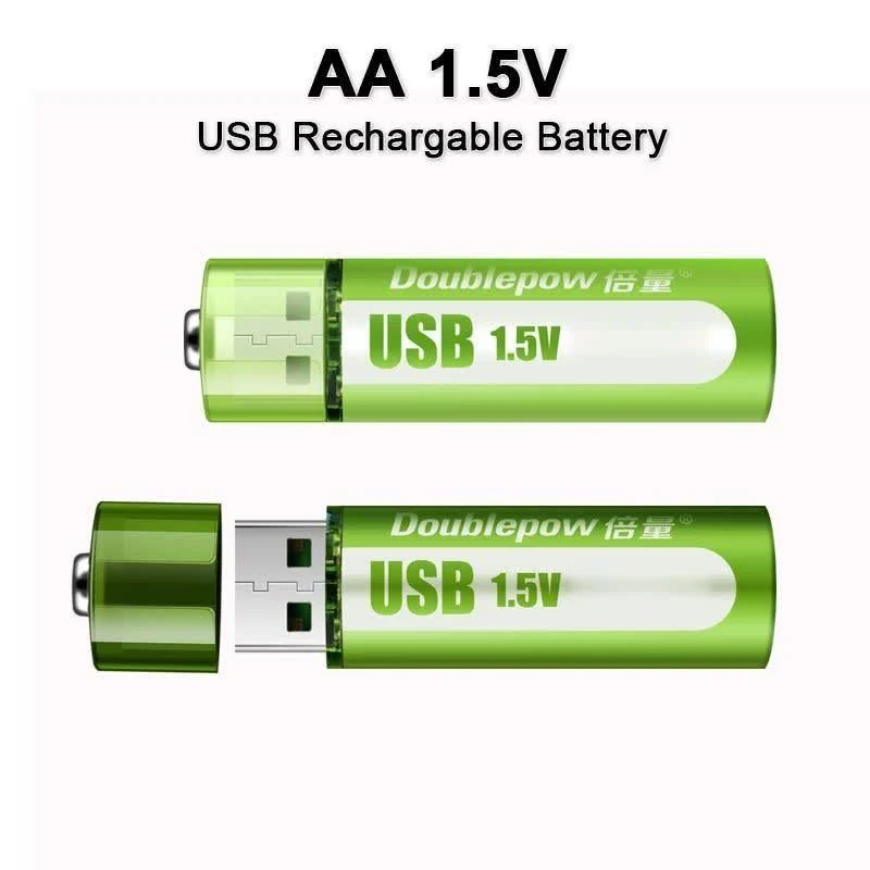 USB genopladeligt smart Li-Ion batteri