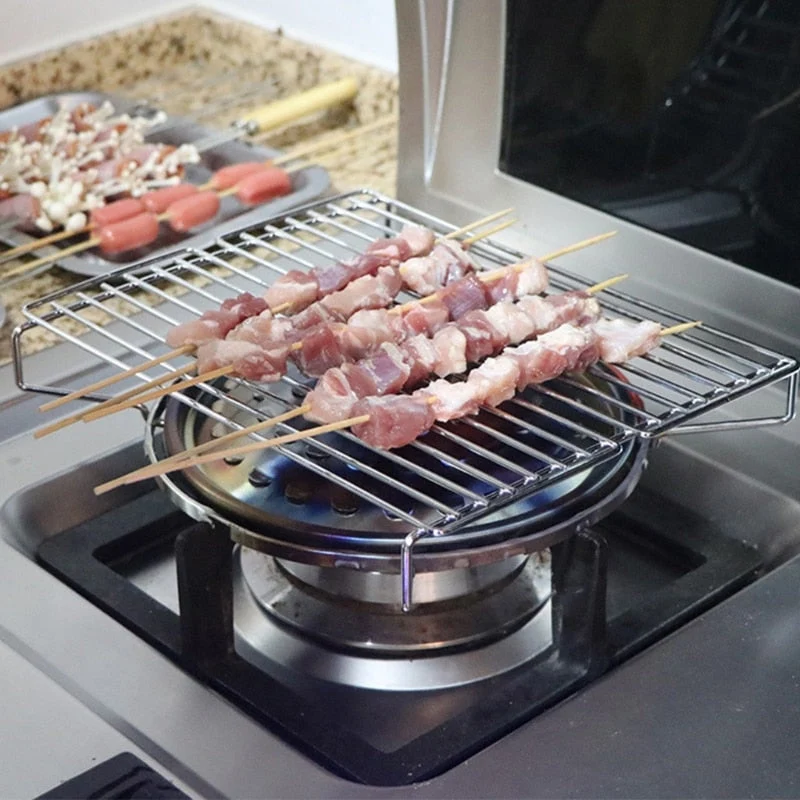 Bærbar Gasgrill BBQ Stativ