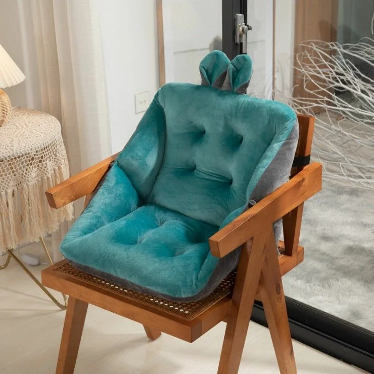 Ergonomisk Velour Stolepude for Optimal Komfort