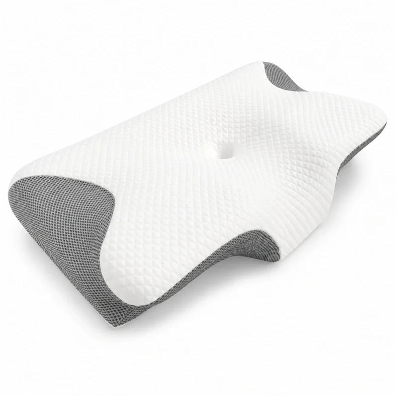 Ecarla Ergonomic Contoured Memory Foam Cervical Neck Pillow PDS28