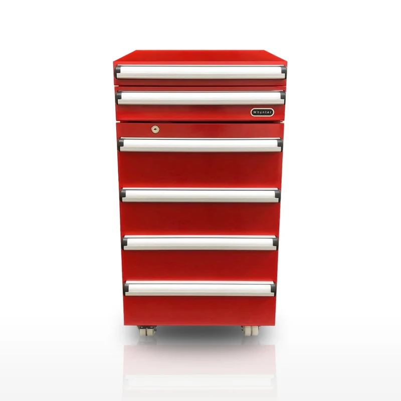 Whynter Portable 1.8 Cu. Ft. Tool Box Refrigerator with 2 Drawers & Lock | TBR-185SR