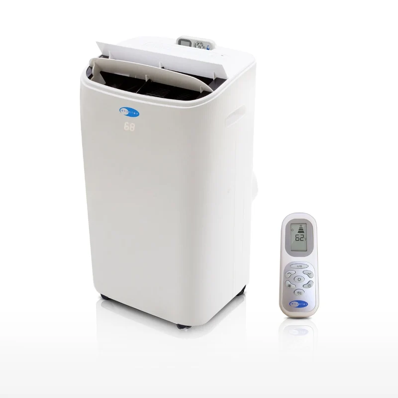 Whynter 14,000 BTU Wi-Fi Dual Hose Portable Air Conditioner, Dehumidifier & Fan | ARC-147WF