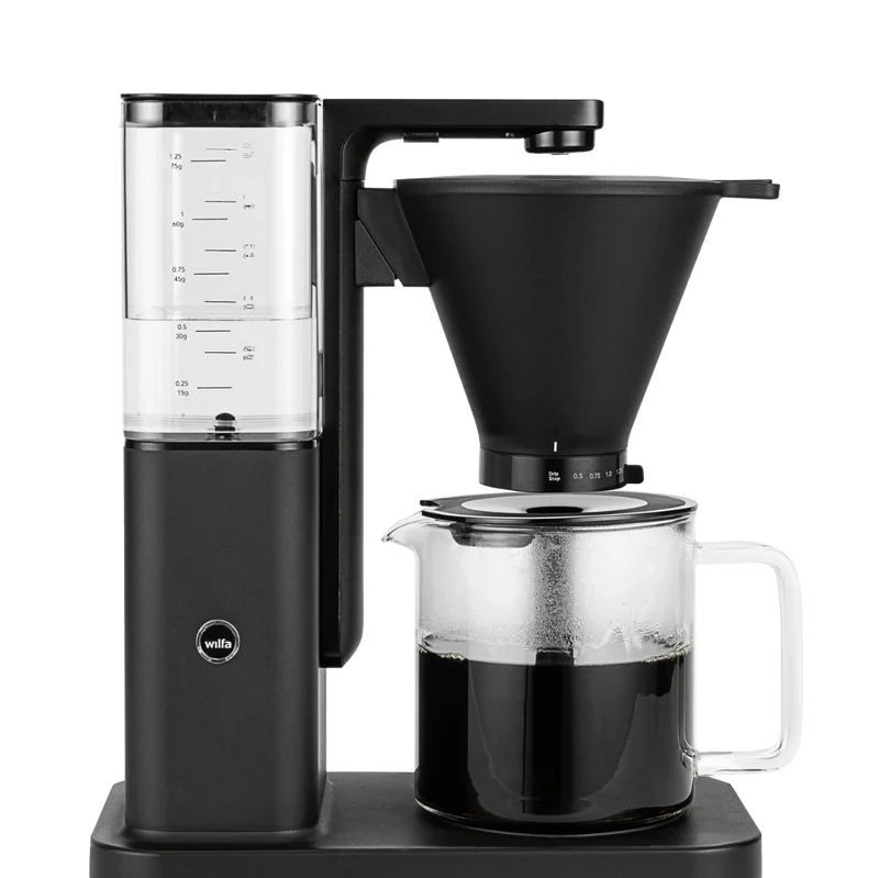 Wilfa Zense Alux Coffee Maker, Matte Black