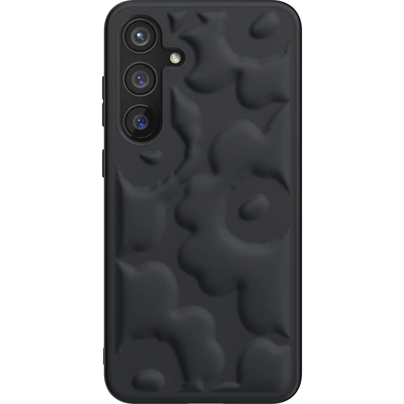 Samsung S24+ Marimekko Embossed Case, Black