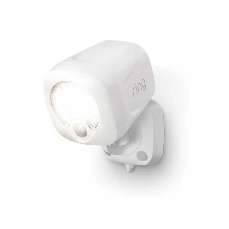 Ring Smart Lighting Spotlight, White - Battery