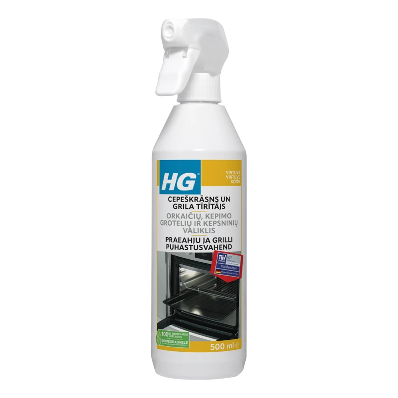 HG oven, grill and barbecue cleaner - 500 ml