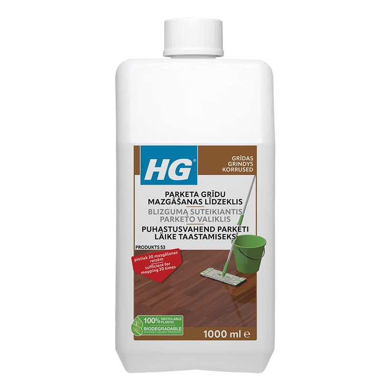 HG parquet cleaner shine restorer - 1L