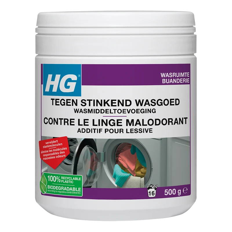 HG detergent additive for smelly laundry - 500 g