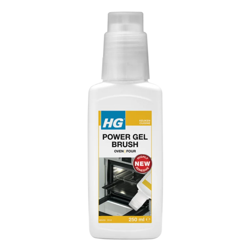 HG extra strength oven cleaning gel with brush - 250 ml