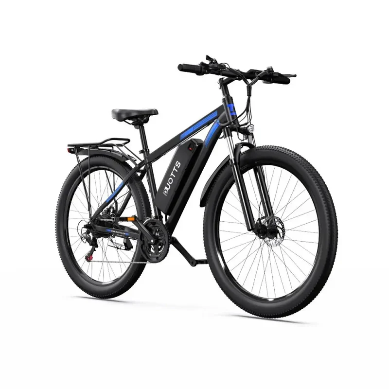 Duotts C29 750W 29" Electric Mountain Bike, 720Wh, 48V, Black/Blue