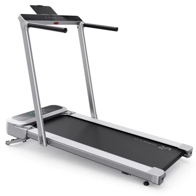 Urevo FoldiMix 5 Pro 2-in-1 Treadmill, Black