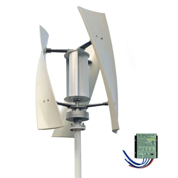 Vertical Wind Turbine 3000 W, High Efficiency, Low Start Speed, 3 kW with Controller-B, 24 V