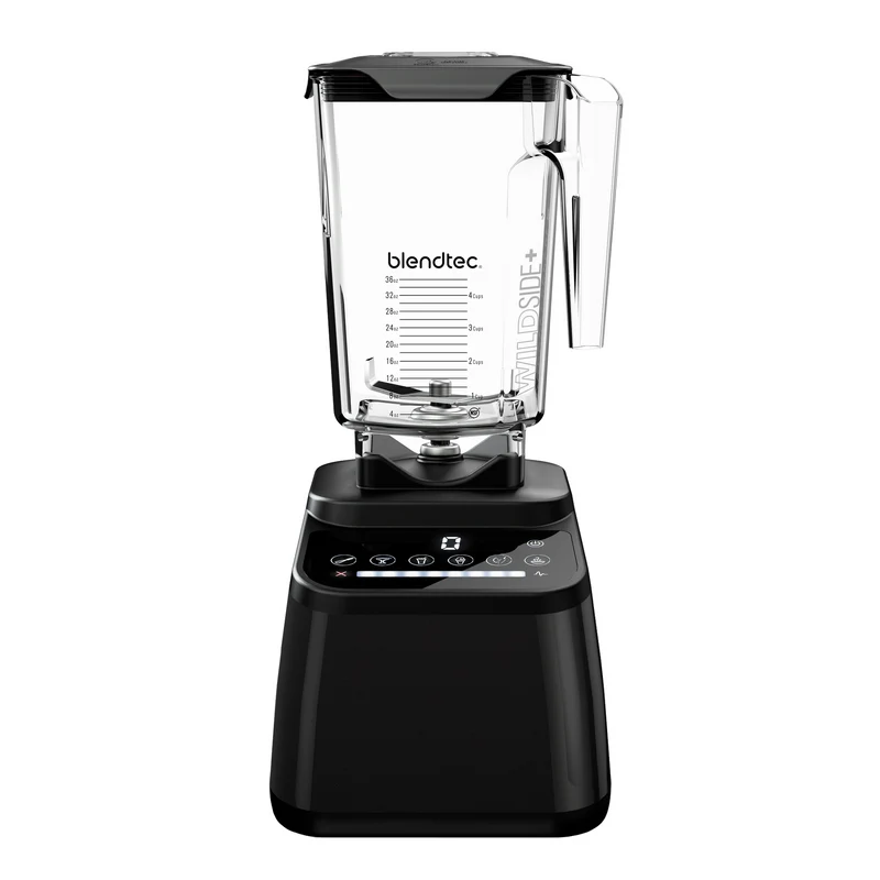 Blendtec Designer 650 Stainless Black with Wildside