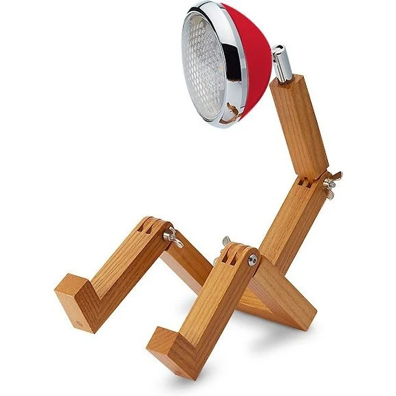Mr. Wattson Mini Table Lamp, Flash Red