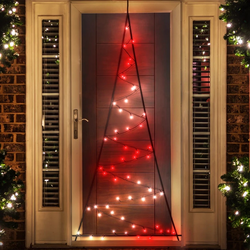 Twinkly Door Light Tree 5MM RGB W 70L