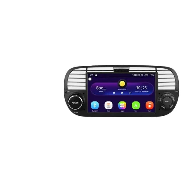 Android Auto Radio, GPS Navigation, Multimedia Player, 7 inch HC1, Black