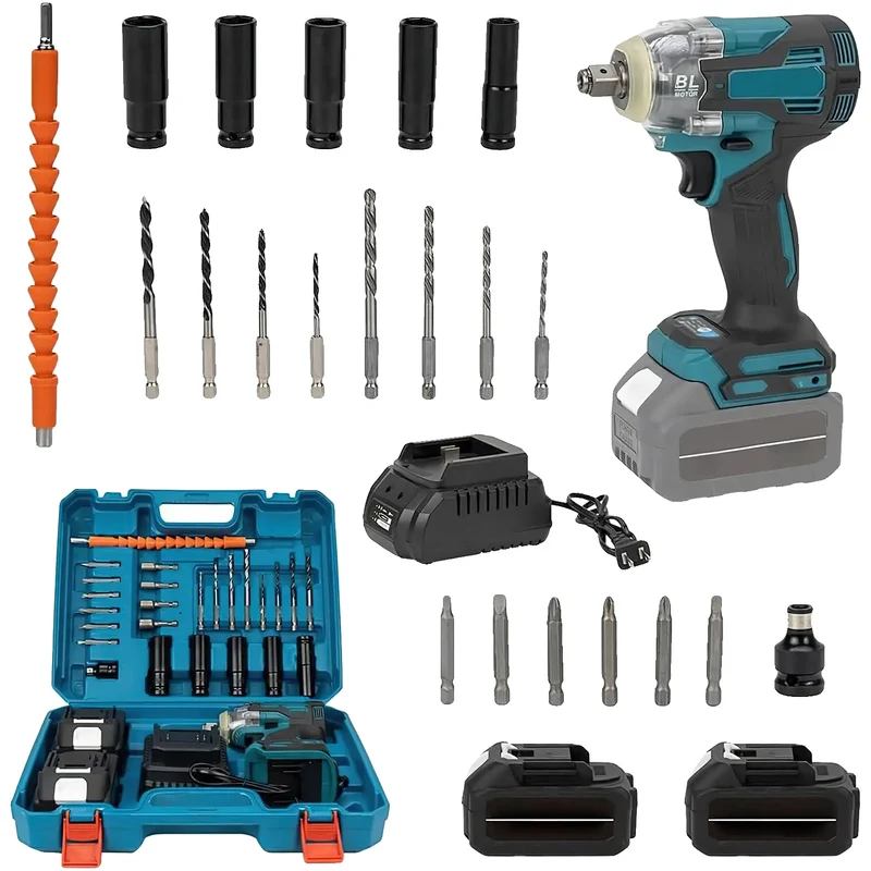 Supplyswap Impact Wrench, 1200Nm Torque