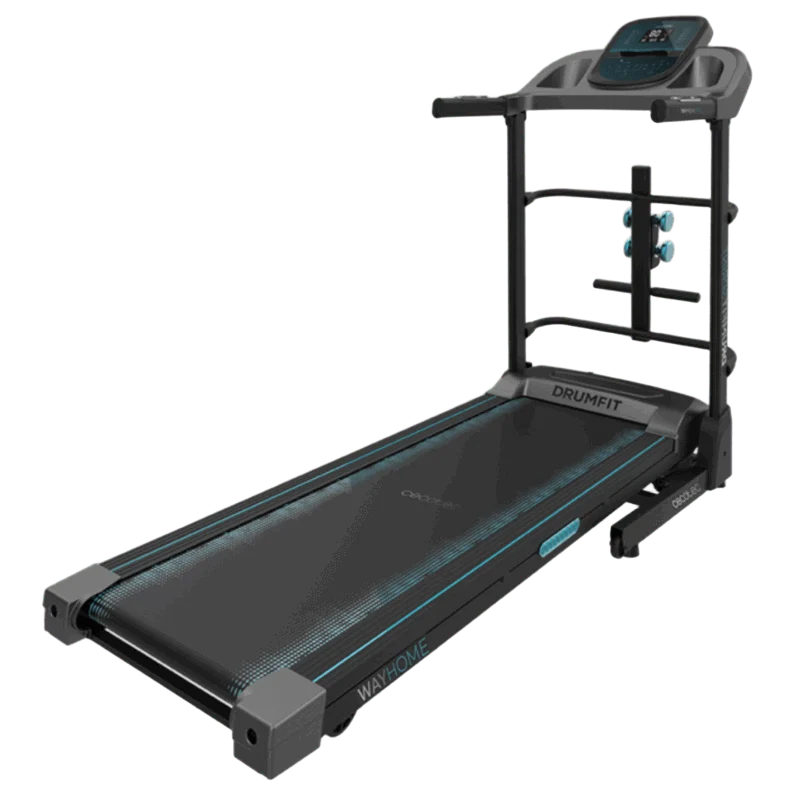 Cecotec foldable treadmill with 1800 W, 17 km/h max, 12 programs