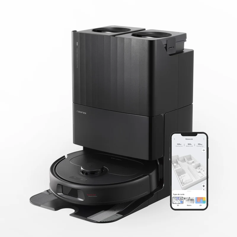 【Certified Refurbished 90% New】Roborock Qrevo S Robot Vacuum with Multifunctional Dock