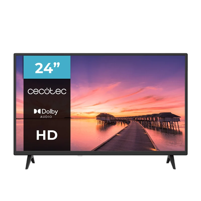 Cecotec 24-inch LED TV with HD resolution and Dolby flash memory