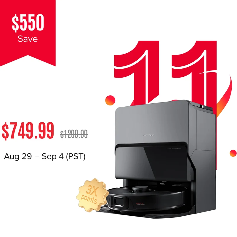 Roborock S8 Max Ultra with 8-in-1 RockDock® Ultra