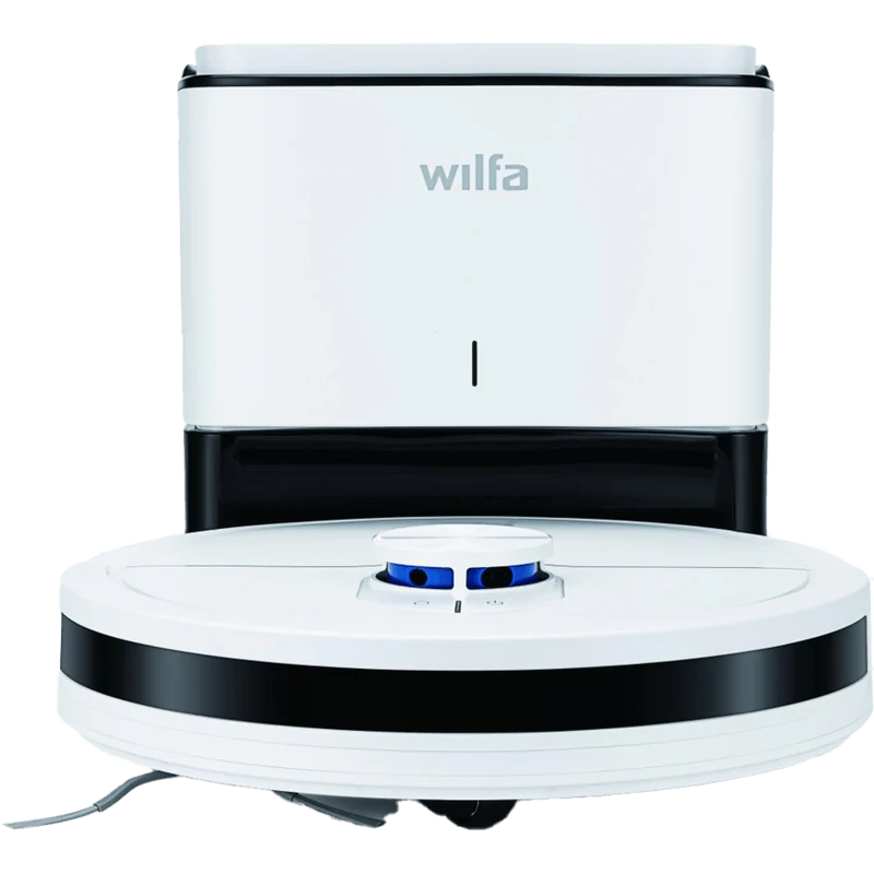 Wilfa RVC-W4LIN+ Robotic Vacuum Cleaner, White