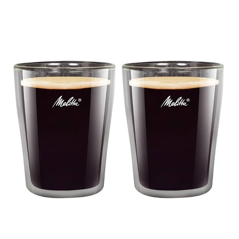 MELITTA double glass cups - 200ml