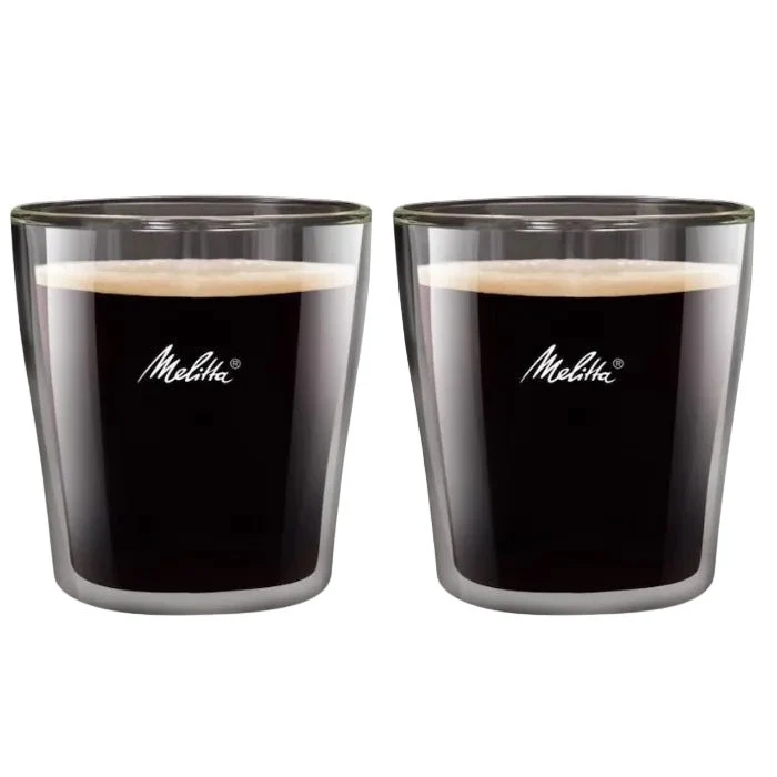 MELITTA double glass cups - 80ml