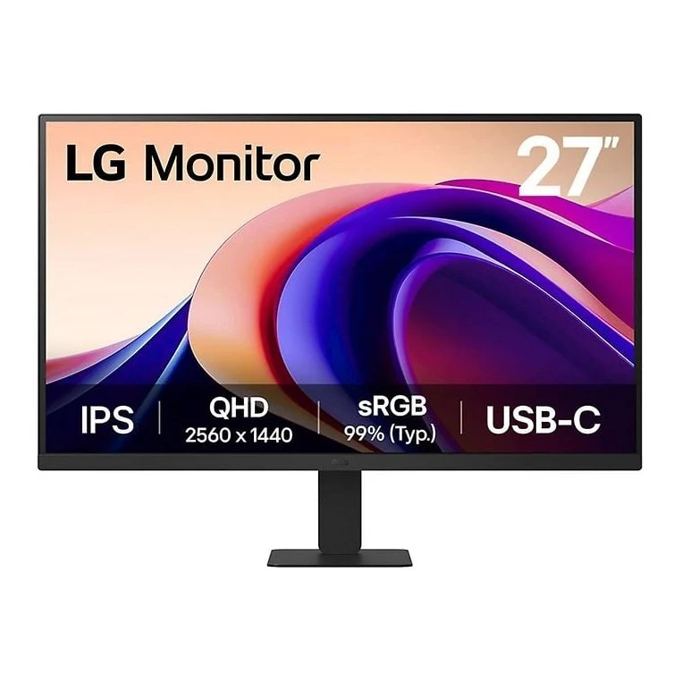 LG 27" QHD IPS Computer Monitor with USB-C (27U631A-B)