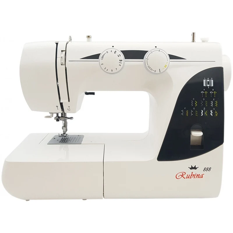 Sewing machine Rubina 888, electromechanical