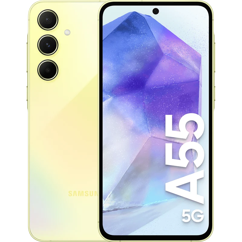 Samsung Galaxy A55 5G, 256 Gt, Yellow