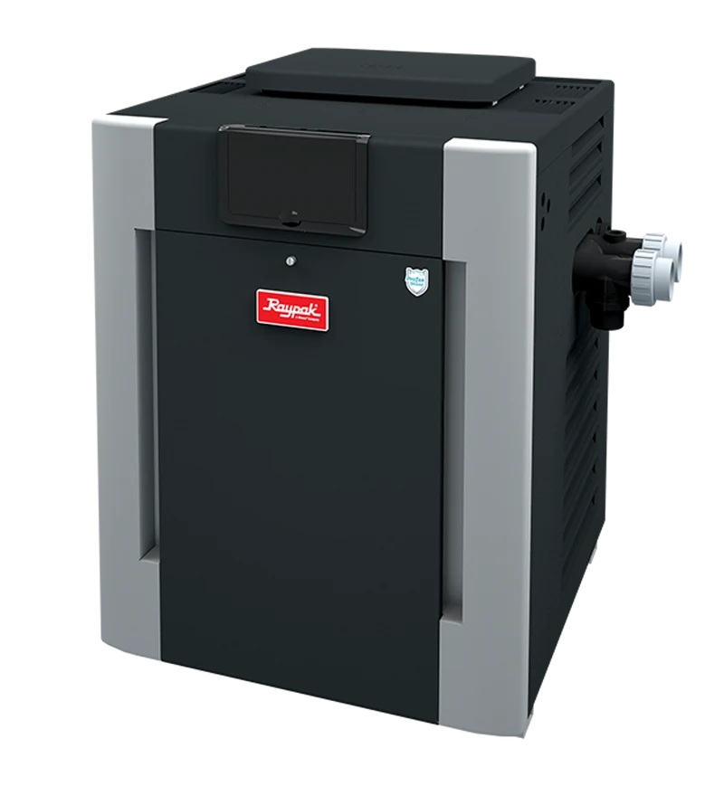 Raypak 200K BTU Propane Gas Pool & Spa Heater – Digital Ignition (P-R206A-EP-C / 009224)