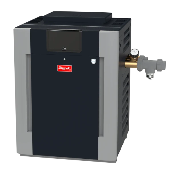 RUUD #50 399K BTU Natural Gas Digital Polymer Pool Heater