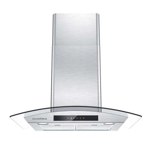 Ciarra 30 inch Wall Mount Range Hood with 3-speed Extraction
