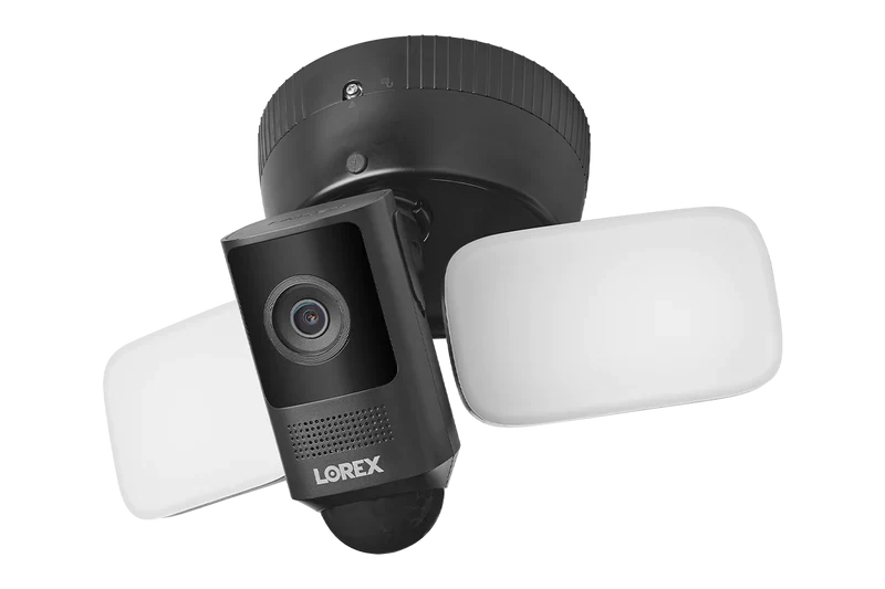 Lorex W452ASDB-E Wi-Fi 2K 4.0-MP Wired Floodlight Security Camera (Black)