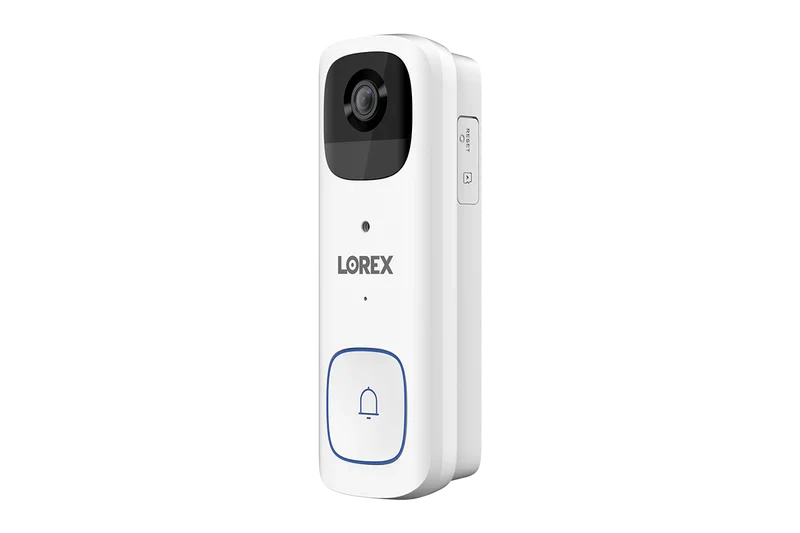 Lorex B463AJDB-E Wi-Fi 2K Smart Video Doorbell, Battery Operated