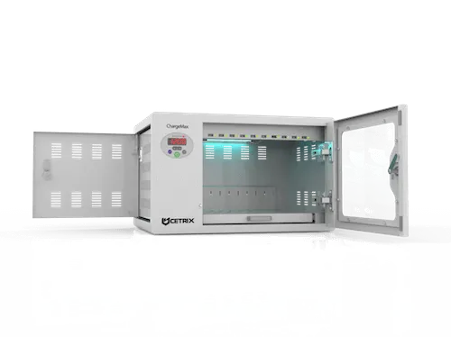 Cetrix Technologies Disinfection Charging Cabinet For Tablets - 10 Bays