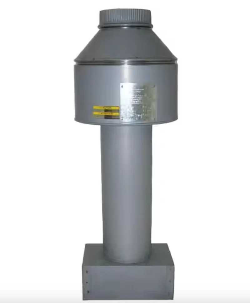 Rheem 8" Indoor Stack Top Kit – Compatible with R336A & R337A Digital Pool Heaters