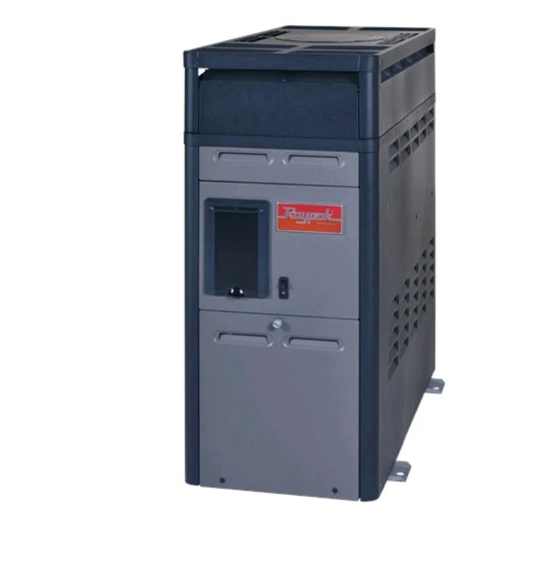 RUUD 150K BTU Natural Gas Pool Heater – Digital Ignition (0-5K Elevation)