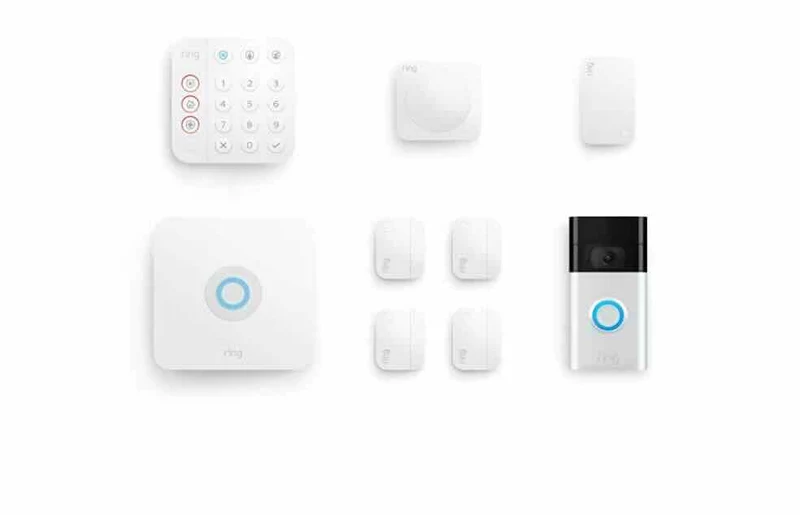 Special Bundle: Ring Video Doorbell (Gen 2) + Ring Alarm Kit V2 700 Series (8 pieces)