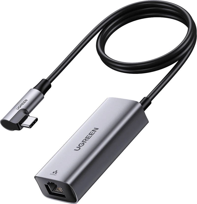 UGREEN USB-C to RJ45 Ethernet Adapter+PD Charging 1.2m