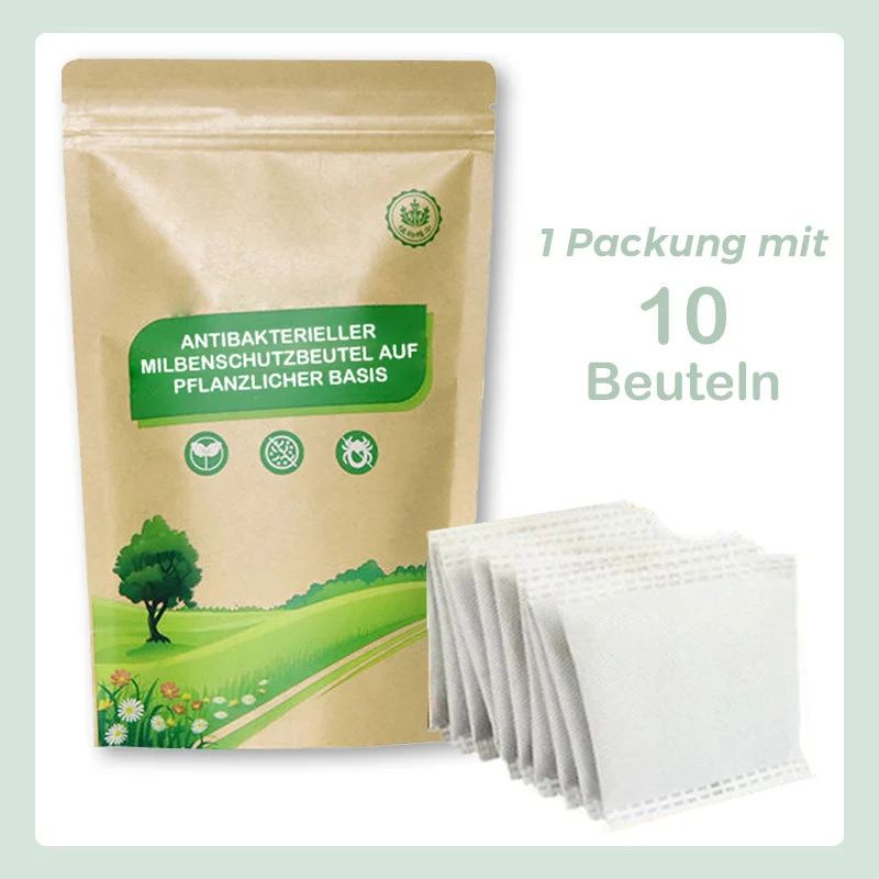🌿 50% RABATT NU! Antibakteriell Kvalsterskyddspåse på Växtbasis (10-pack) – naturligt skydd, antibakteriell & långvarig frisk luft – perfekt för säng, garderob och lådor ✨