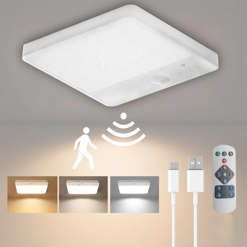 Rechargeable Motion Sensor Ceiling Light