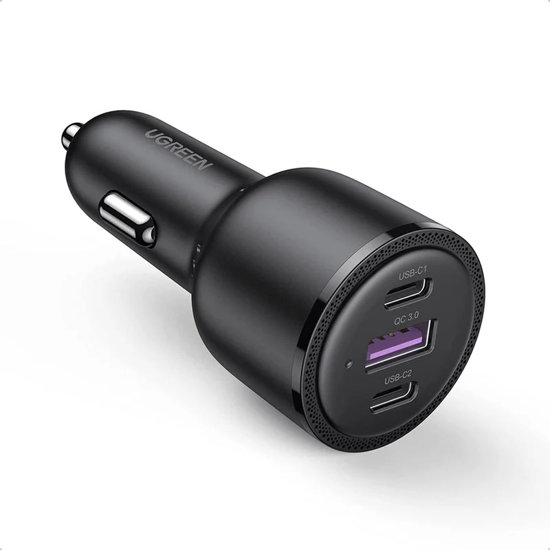 UGREEN Car Charger 69W Max (Black)