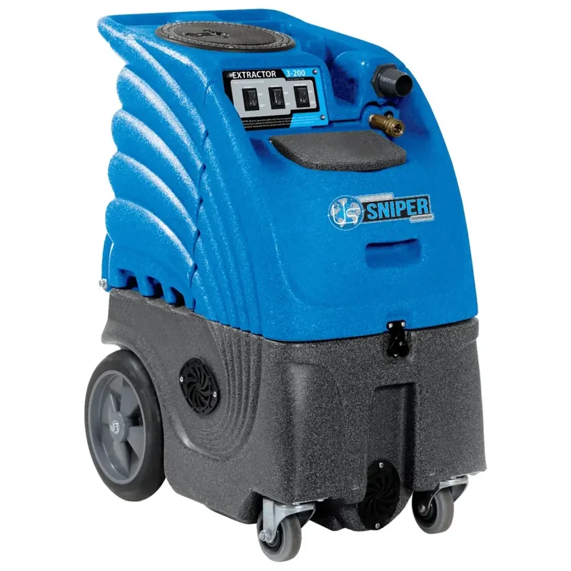 Sandia Sniper 12 Gallon Hard Surface Carpet Extractor 1200 PSI Pump, Auto-fill and Auto-Dump with Cord Hook