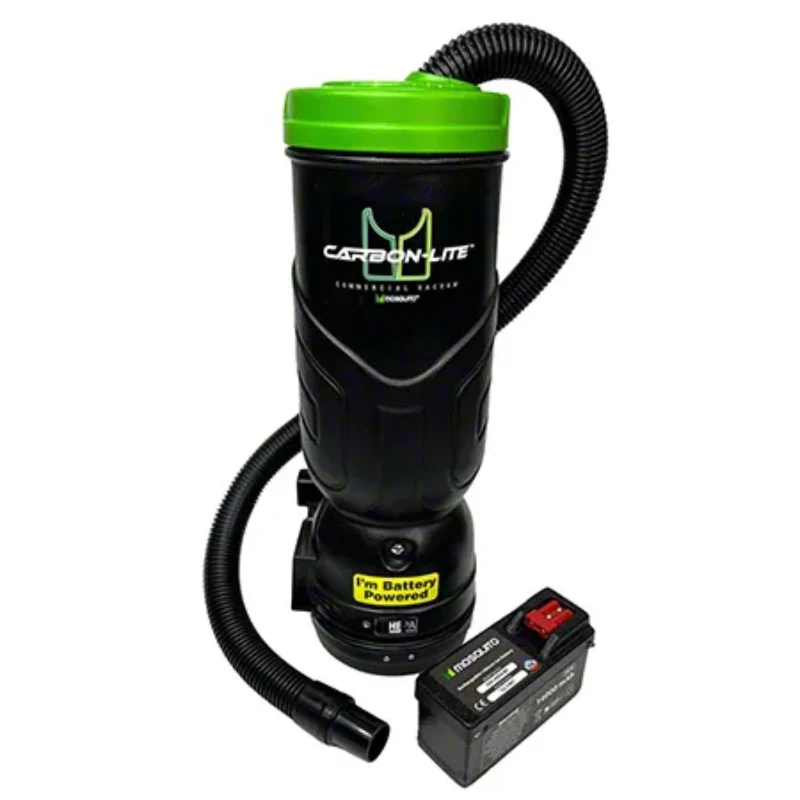 Mosquito Carbon-Lite™ Lithium HEPA Cordless Backpack Vacuum - 10 Quart